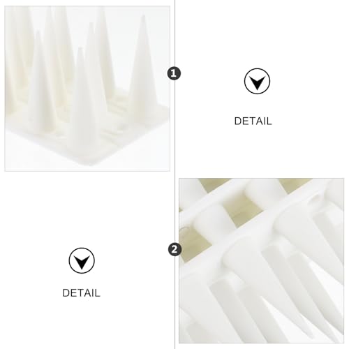 Vallas en techos para evitar murciélagos con tiras transparentes 8