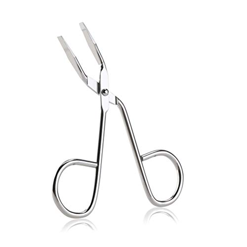 NUOLUX Stainless Steel Eyebrow Tweezer (Silver)