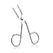 NUOLUX Stainless Steel Eyebrow Tweezer (Silver)