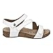 Josef Seibel Women's Tonga 25 dress Sandal, White, 40 EU/9-9.5 M US