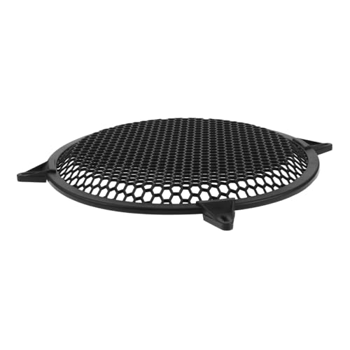Toddmomy Round Speaker Grille Mesh Cover for Car Subwoofer for Car Audio Speakers Easy Install Low- for Systems