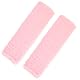 2 PCS Gurtpolster Auto (Rosa), Gurtschutz Sicherheitsgurt Schulterpolster Gurtschoner aus Faux Kaninchenfell, Flauschige, Komfortable Schulterkissen zur Vermeidung von Reibung und Irritationen