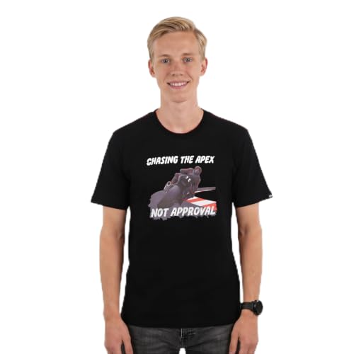 Image of Men's Round Neck Graphic Printed T-Shirt, Red | Premium Cotton Casual Riding Tee | Comfortable Regular Fit Crew Neck for Bikers & Everyday Wear