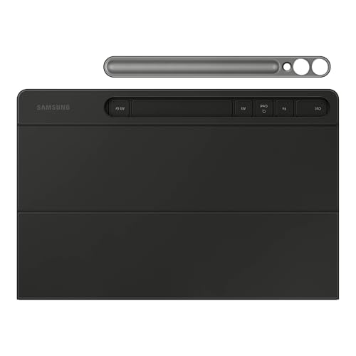 Image of Samsung Galaxy Tab S10+ Book Cover Keyboard Slim AI Key - AI Key for Galaxy Tab S10+ | S10+ 5G | S9+ | S9+ 5G | S9 FE+ | S9 FE+ 5G, Slim and Lightweight Design, US Version, Black