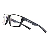 Horus X - Gaming Glasses | Blue Light Blocking Computer Screen Glasses | Anti Fatigue & Eyestrain for Men and Women | Clear