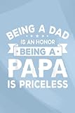 Photo Gallery lesson planner - mens being a dad is an honor being a papa is priceless grandpa Photo Gallery lesson planner - mens being a dad is an honor being a papa is priceless grandpa