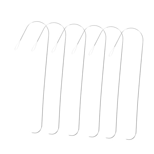 BELLIFFY Convenient Manual Beading Tool 6pcs Beading Needles DIY Jewelry Making Tools Curved Beading Needles