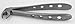 Osung FXX22 Adult Extraction Forceps, Upper 876-678