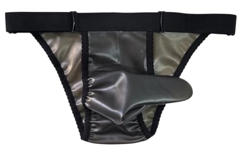 Men's Sexy Boxer Trunks Low Rise Hip Briefs Panties High Elastic Smooth Boy Shorts Underwear with Sheath