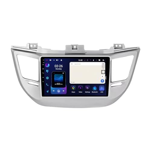 Android Auto Inalámbrico para Tucson: Elimina Cables con Pantalla 2 DIN