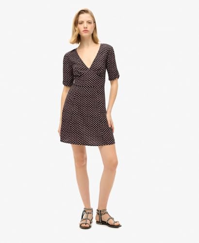 Robe courte fluide imprimée femme Superdry - vue 4