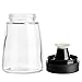 Juvale 2-Piece Small Olive Oil and Vinegar Dispenser Set - Glass Salad Dressing Cruet Bottles for Balsamic, Soy Sauce, with No Drip Tops (5.5 oz) - Oil Dispenser for Kitchen