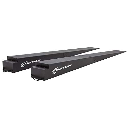 Race Ramps Two-Piece 11" H Trailer Ramps - 5.4 Degree Approach Angle, Pair