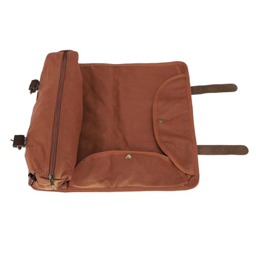 Portable Bartender Bag, Canvas Travel Bartender Bag Multiple Storage Compartments Travel Bartending Roll for Carrying Tools and Cocktail Shaker Set