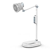 Leawell TDP Far Infrared Mineral Heat Lamp with Remote Control LY-607B