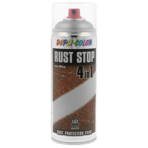 Duplicolor 868436 Spray con Efecto Inoxidable, Color Brillante de Hierro Plata, 400 ml