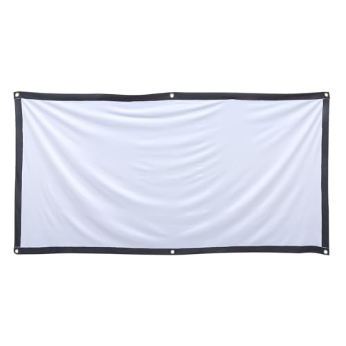 Pantalla de proyector antiarrugas Holibanna para solucionar imágenes distorsionadas
