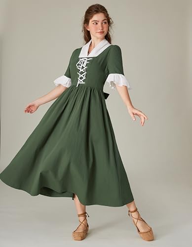 Robe de pionnier Scarlet Darkness réglable confortable avec poches intégrées - 6