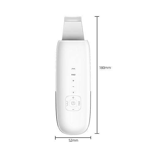 Limpador de Pele,Baugger Limpador de rosto ultra-sônico Purificador de pele, massageador, aperto fac