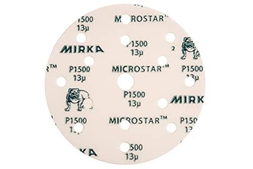 Mirka Micro Star Grip P2500 abrasivos de film premium para acabados de alta exigencia