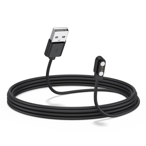 Oumida Chargeur Montre Connectée, Câble Chargement Magnétiquepour Montres Connectées, Câble de Recharge pour Montre Intelligente Universel (USB 100cm)