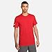 Nike Herren M Nk Park20 SS Tee T-Shirt (1 Pack), University Red/White, 17.0 cm