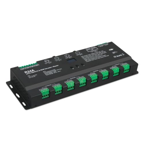 Décodeur DMX512 24 CH RVB supprime les saccades des rubans LED