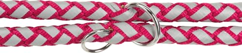 TRIXIE dog lead Cavo V-leash L-XL, 78.74 inches, ø 0.71 inches in fuchsia, adjustable leash with reflective elements - Image 4