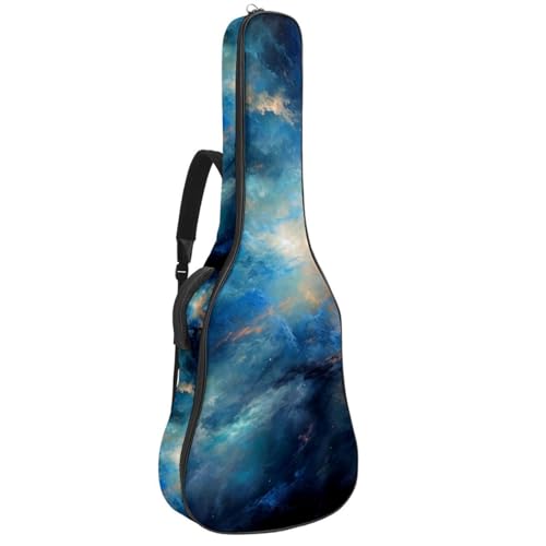 Housse guitare acoustique protection améliorée étanche avec plusieurs poches