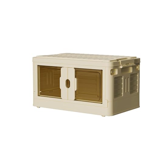 [SDS] ���[�{�b�N�X �܂肽���� 49*30.5*26 �R���e�i ��e�ʔ��t�� �N���A�{�b�N�X �W�t�� �L���X�^�[�t�� �܂��� �R���e�i �{�b�N�X �v���X�`�b�N ������ꋭ���ω׏d �ƒ�p�ߑ��P�[�X �h�o �^�C�v2 ���� �z�c �^�I���m�� �g���ȒP 