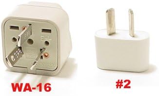 FIJI PLUG ADAPTERS WA-16 & #2