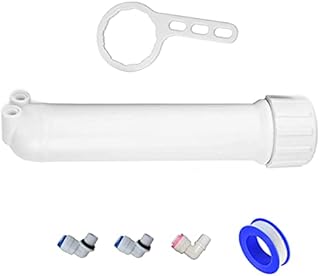 HUINING RO Membrane Housing for Residential Reverse Osmosis Membrane Water Filter Cartrige Replacement for Home Drinking Water Filtration System Household