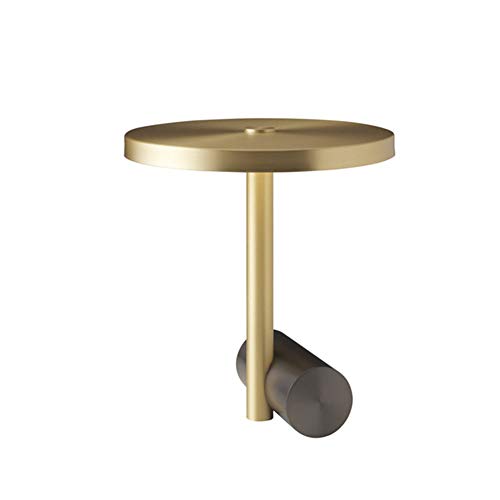 WNTHBJ Forme de Combinaison Multi-Cercle Lampe de Chevet décoratif LED, Lampe de Table Post-Moderne de Pleine lumière de cuivre, Simple étude créative Lampe de Table décorative