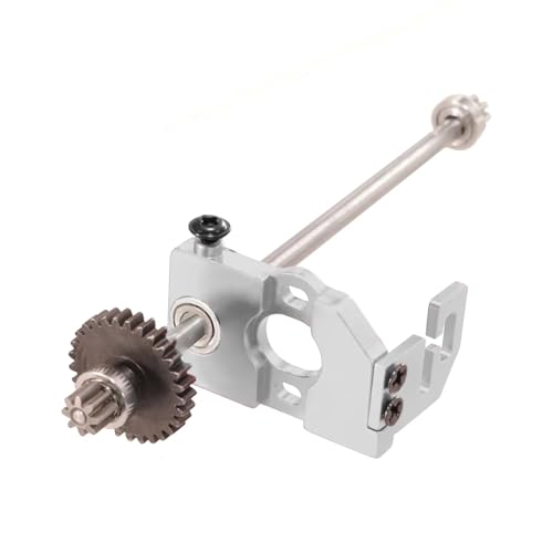 Compatible With Wltoys 284131 284161 284010 K969 K989 K999 1/28 RC �J�[�A�b�v�O���[�h�p�[�c���^���M�A�Z���^�[�V���t�g�ƃV�[�g�p���[�^�[�ƌ݊������� �p�[�c RC�J�[(Silver)