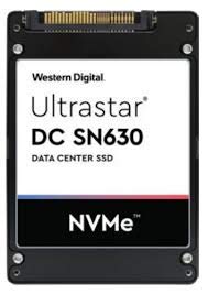 WD Ultrastar DC SN630 WUS3BA138C7P3E3 SSD 3840 Go interne 2.5 U.2 PCIe 3.0 x4 NVMe AES 256 bits - vue 2