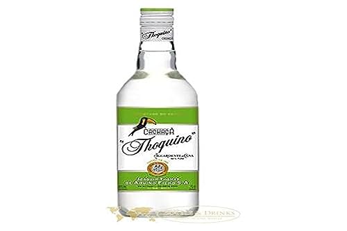 THOQUINO - Cachaça Thoquino - Eau de Vie de Canne à Sucre du Brésil - Fraiche et florale - 1 Litre
