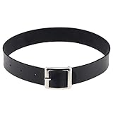 [Xiang Ru] チョーカー 黒 耐久性 レディース ベルト式チョーカー オシャレ シンプル パーティー プレゼント 通勤 誕生日 ブラック 黒