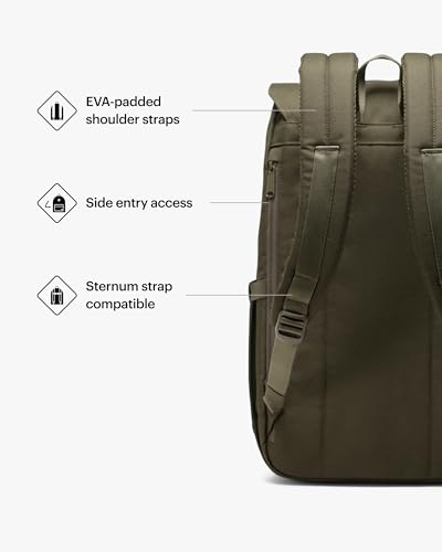 Image of Herschel Retreat Backpack, Ivy Green, Standard - 23L