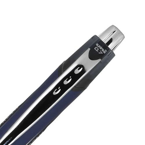 Image of Uni-Ball Jetstream RT Ballpoint Pen, Fine Point (0.7mm), Black Ink, 6 Pens
