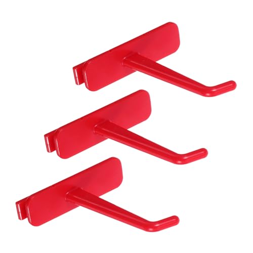 balacoo 3pcs Heavy Duty Garage Tool Holder Hangers for Automotive Cleaning Detailing Easy Installation Plastic Rack for Spray Bottles Brushes and Cans