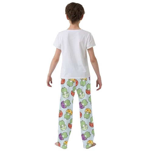 Cute Frog in Egg Boys Pants for Kids Jogger Pants with Pockets S-XL3