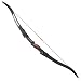 WOARCHERY Combat Archery Takedown Right-Left Handed 25LBS Recurve Bow (Black)