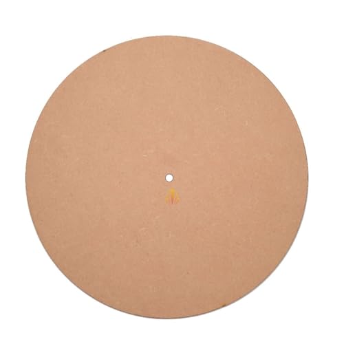 Image of Rise n Shine DIY Resin Clock Making Kit - 12 Inch Round MDF Base (4.5mm) with 18mm Quartz Clock Movement & Fancy Needles for Resin Art Wall Clock (Pack of 1) (Golden Style 1)