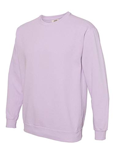 Comfort Colors Mens Crew Neck Fashion-sweatshirts, Orchids, X-Large US
