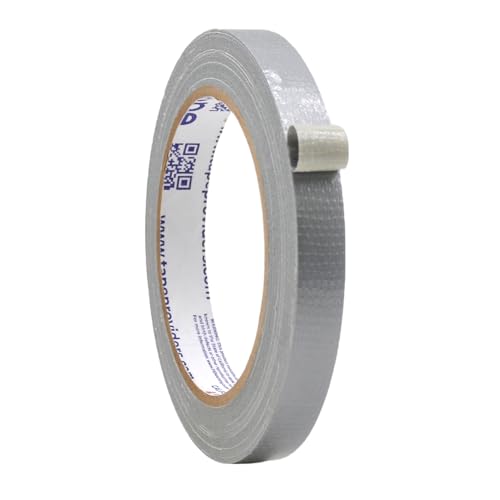 WOD DTC10 Advanced Strength Industrial Grade Silver (Gray) Duct Tape, 1/2 inch x 60 ft. Waterproof, UV Resistant For Crafts & Home Improvement