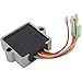 Replace 815279T YINNCKE Voltage Regulator Rectifier Fits For Mercury Marine Outboard 6 Wire 40 50 55 60 75 90 100 115 125 135 150 175 200 250 275 HP 883072 883072T 854514 856748 817411 830179T