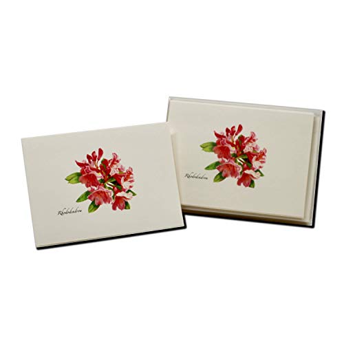 Image of Earth Sky + Water - Rhododendron Notecard Set - 8 Blank Cards with Envelopes