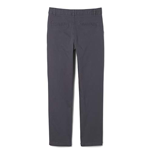 Image of French Toast Boys' Adjustable Waist Straight Fit Stretch Twill Chino Pant