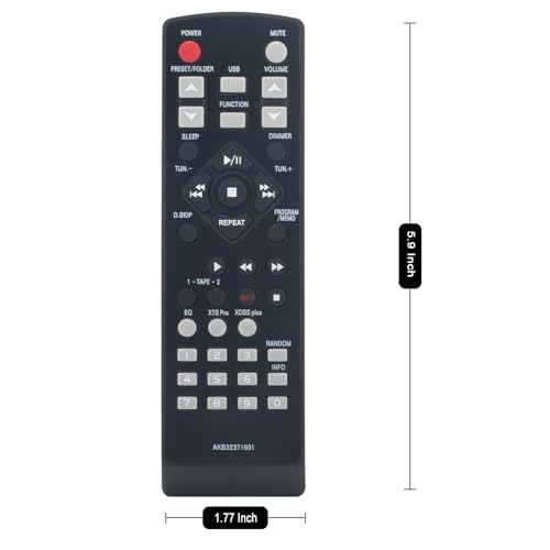 Télécommande de rechange AKB32371601 pour remplacer votre boîtier LG cassé