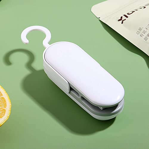 Gymqian Mini Bag Sealer, Handheld Heat Vacuum Sealer， For Airtight Food Storage Saver, Reseals Snack Bags, Seals Plastic Aluminum Chip Packs And Commercial Size Repack ，（ Battery Not Included ） #TOP4